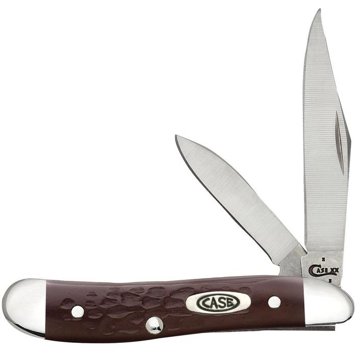Brown Synthetic Peanut Pocket Knife - Case® Knives